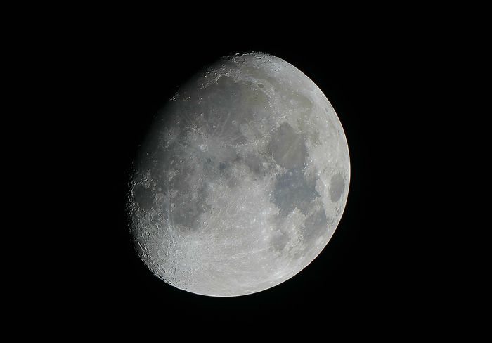 Луна 31.10.2017. Освещенность - 82%.